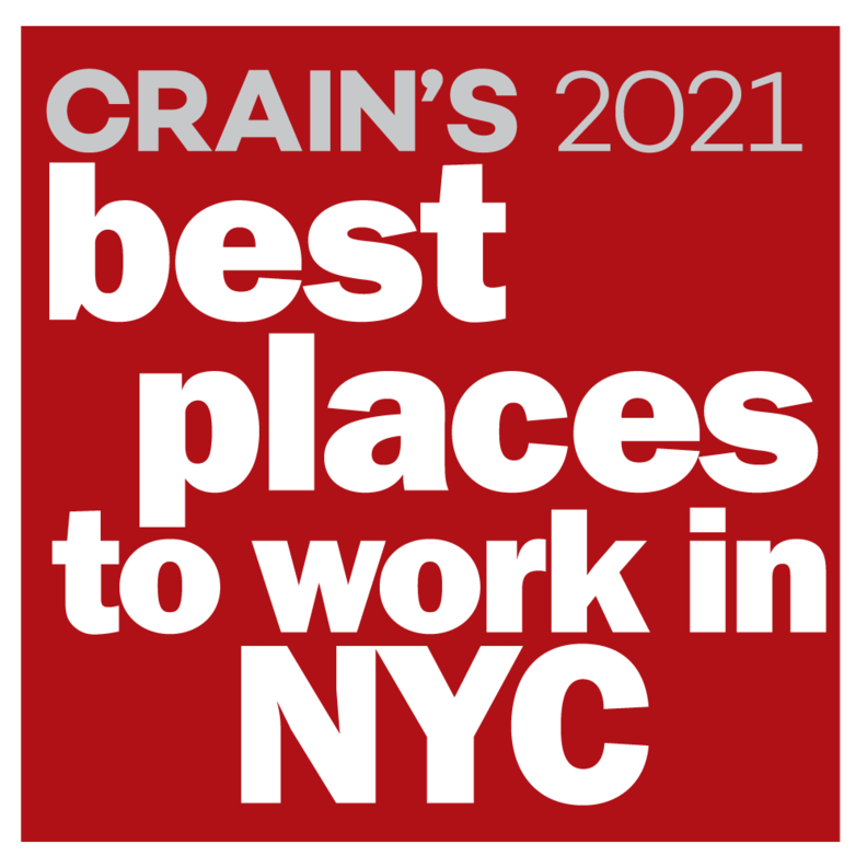 Crain's Best Places to Work in NYC 2021